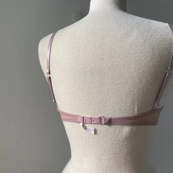 Victoria Secret Pink Metalic Mesh & Embroidery Demi Bra - Picture 10 of 10